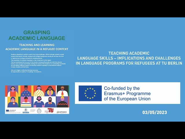 IMPLICATIONS AND CHALLENGES IN LANGUAGE PROGRAMS FOR REFUGEES AT TU BERLIN