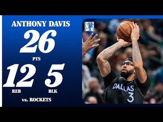 Anthony Davis (26 PTS 12 REB 5 BLK) vs. Houston Rockets | January 3, 2026