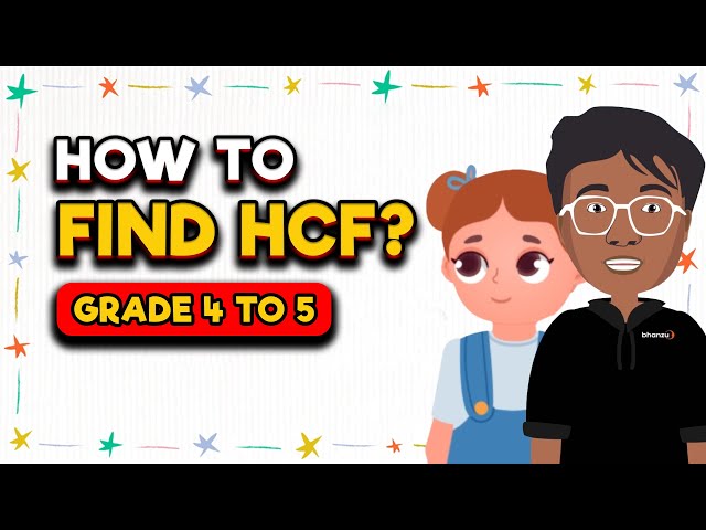 Understanding HCF - The Highest Common Factor Explained with Fun Example | Math for Kids