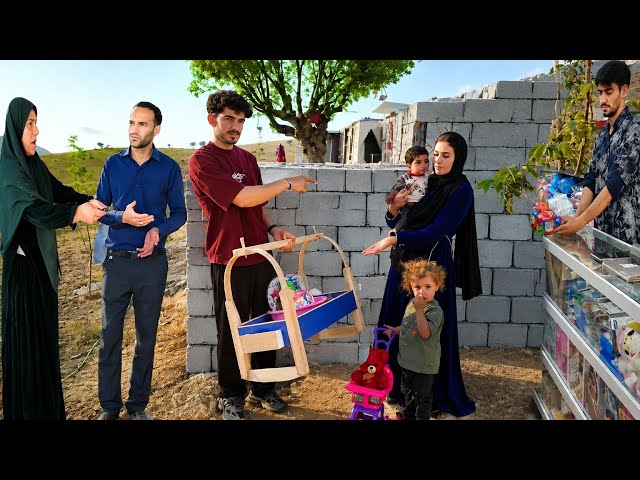 Viaje romántico de Behzad y Fatemeh a la ciudad; ¡de compras para adquirir artículos esenciales para