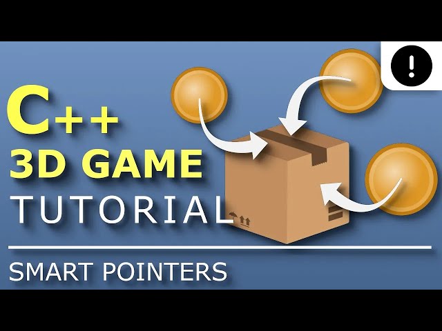 C++ 3D Game Tutorial 16: Creating 3D Engine - Smart Pointers