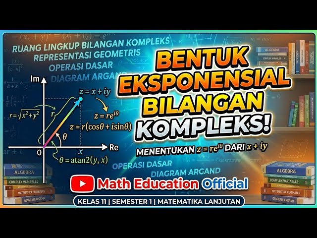 (PART 2) Exponential Form of Complex Numbers