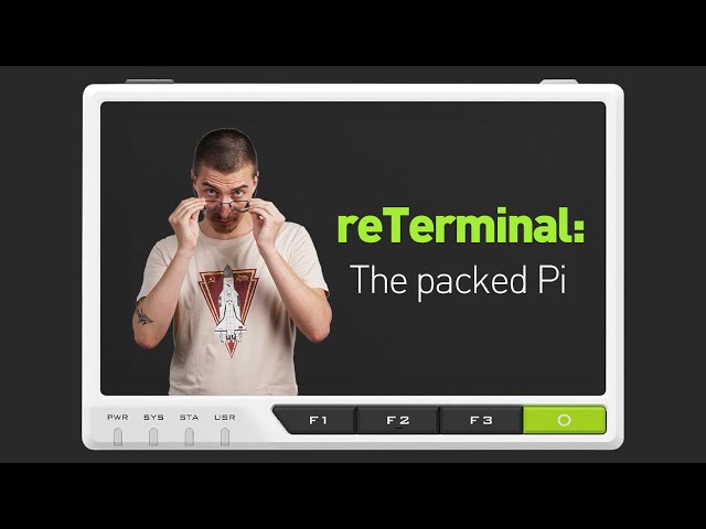 Raspberry Pi 4 CM Carrier Board with Screen | reTerminal Review, Unboxing, Machine Learning Demos