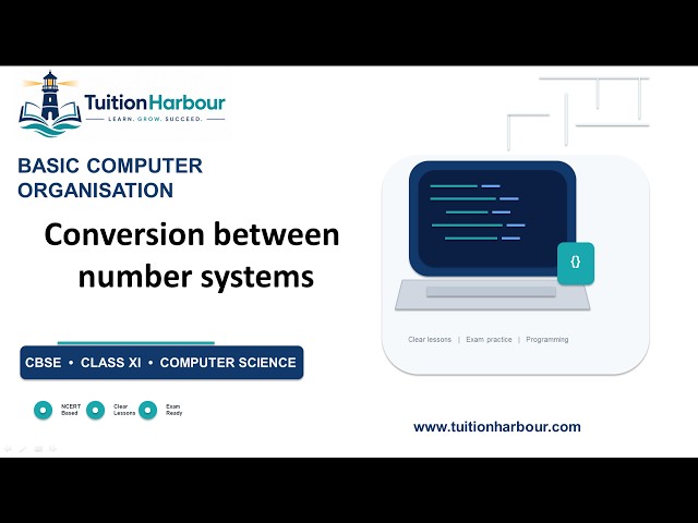 Conversion between number systems | CBSE Class 11 Computer Science | Unit 1