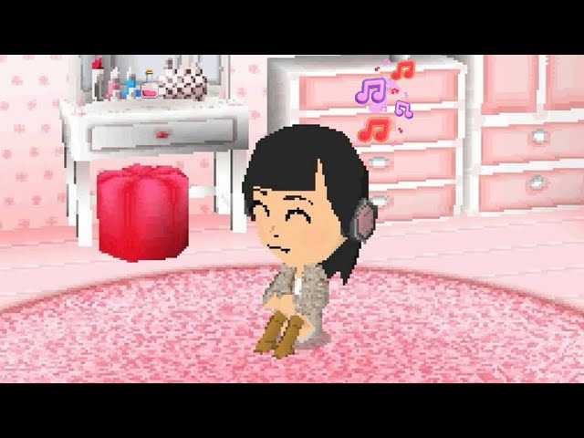 in your living room, just enjoying with nintendo chill music BGM