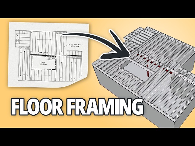 Wood-Framed FLOOR in SketchUp | Live 3D Design