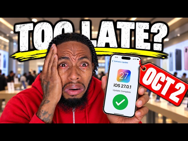 Everyone Who Bought The iPhone 18 Pro On Launch Day Just Got The Fix And Only Has Until October 2