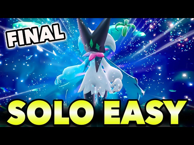 FINAL 7 Star MEOWSCARADA Raid – Best SOLO Build (Scarlet & Violet)