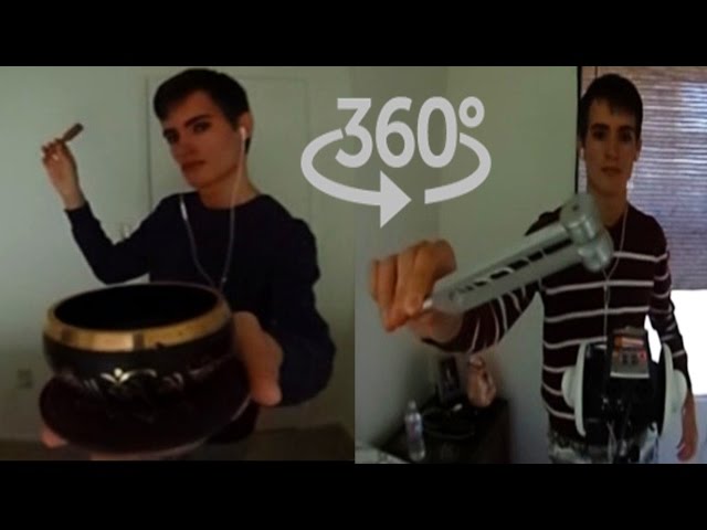 Tibetan Meditation Bowl & Tuning Forks: 360° ASMR, 3dio mic - Cloni Bomboni
