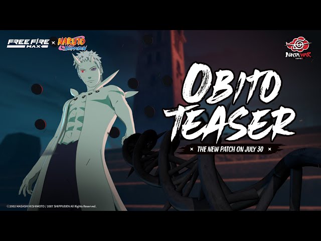 Obito Teaser | Lost Savior | Free Fire MAX x NARUTO SHIPPUDEN | Free Fire MAX Official