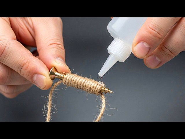 Works Like Magic! Pour Super Glue on Thread and Be Amazed