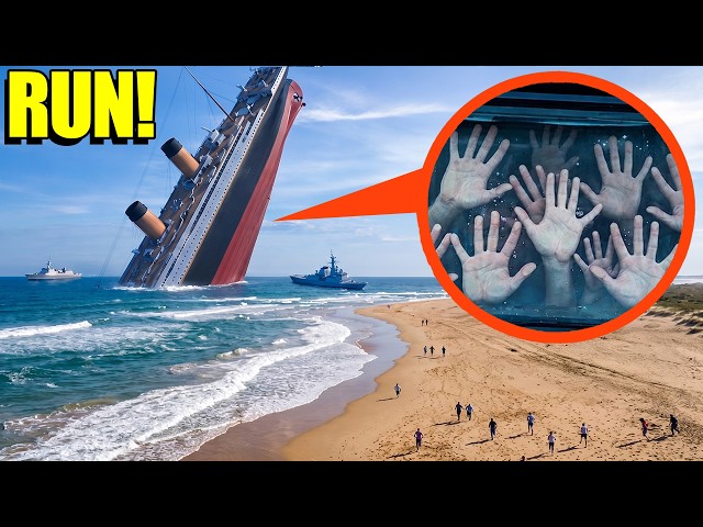 If you see a BOAT at a BEACH doing this....CALL for help FAST! (Before it’s TOO LATE!)