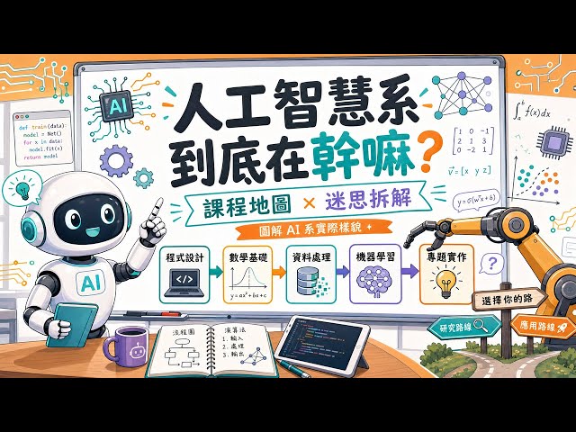 【EP0047】高中生選人工智慧系，先了解這幾件事再決定