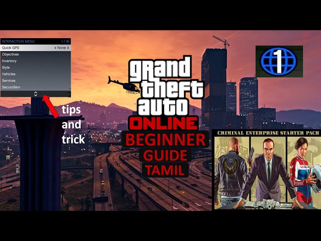 GTA 5 Online Beginners Guide Tips & Tricks (தமிழ்)