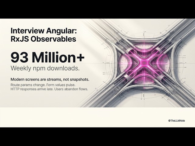 RxJS Secrets Angular Interviewers Love