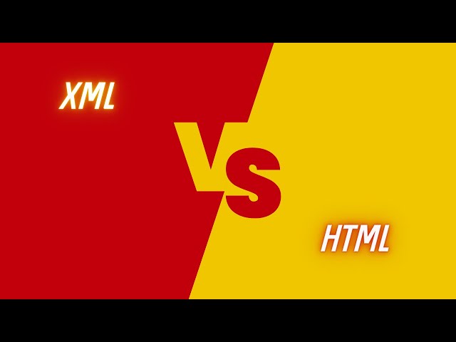 XML vs HTML | HTML