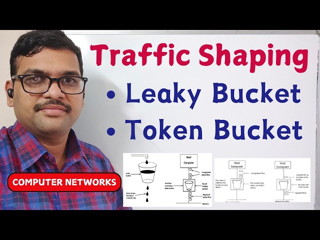 Leaky Bucket vs Token Bucket Algorithm || Traffic Shaping Made Easy || Computer Networks