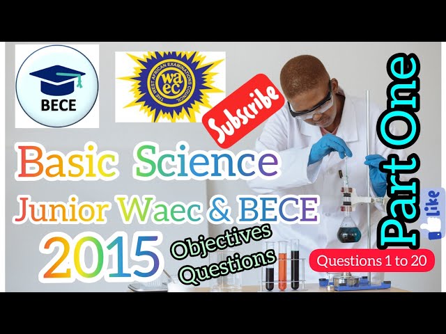 Basic Science Junior WAEC 2015 Part 1