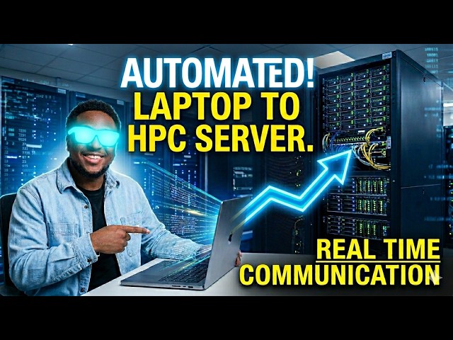 I Built a Real-Time Link to a Supercomputer (HPC) Using SSH & SCP: Ep.4 - Real Time Status Checker