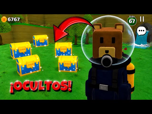 ALL THE NEW SECRET CAVE CHESTS IN SUPER BEAR ADVENTURE 🤫