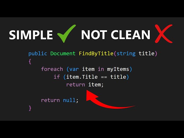 Clean Code: Good Names Aren't Enough!