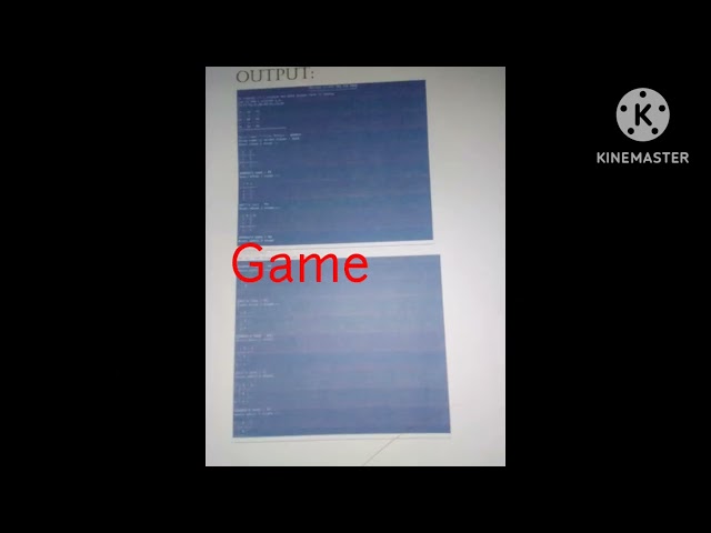 Game(Tic Tac Toe) with Python