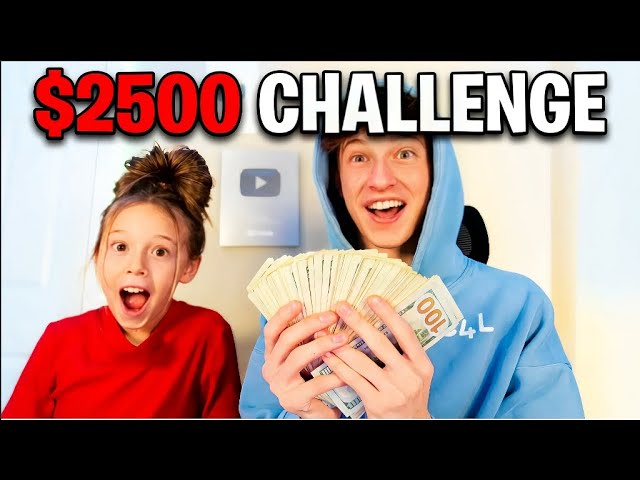 $2,500 TRY NOT TO REACT CHALLENGE 😱💰 | WITH MY SISTER
