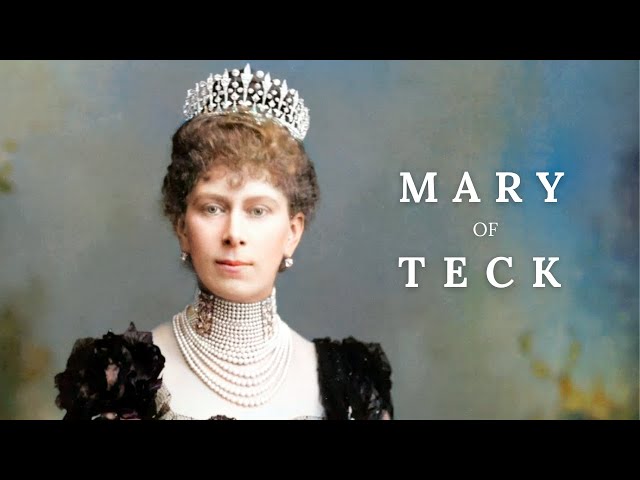 MARY DE TECK, CONSORTE DE JORGE V (ABUELA DE ISABEL II)