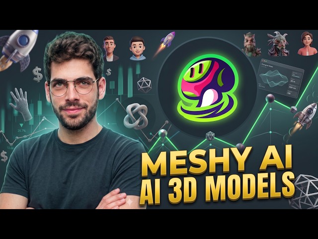 Meshy AI 2026 | Turn Text & Images Into 3D Models With AI