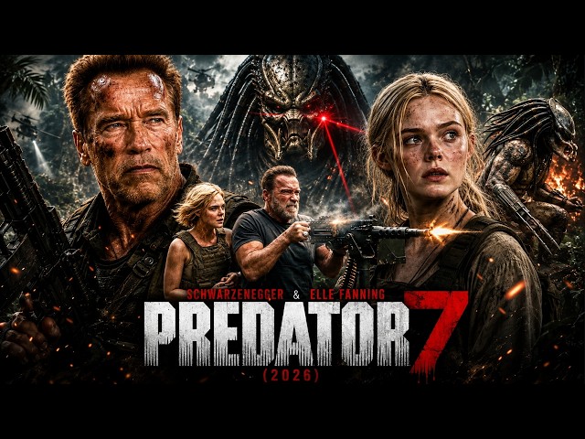 Predator 7 (2026) Movie | Arnold Schwarzenegger, Elle Fanning | Analysis & In dept Facts