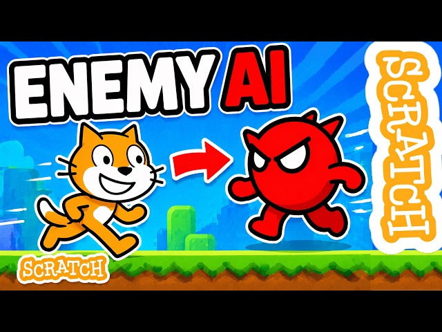 How To Make Enemy AI in Scratch