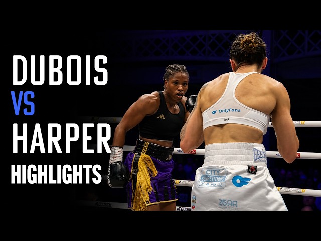 CAROLINE DUBOIS vs TERRI HARPER Highlights | Who is the Queen of British Boxing?