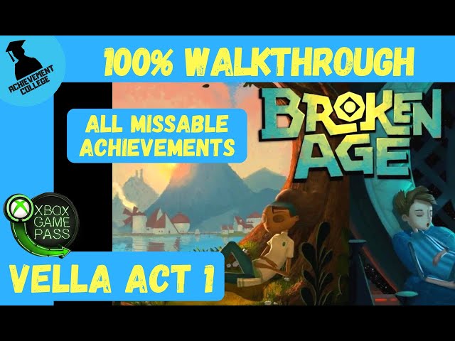Broken Age 100% Walkthrough Vella Act 1