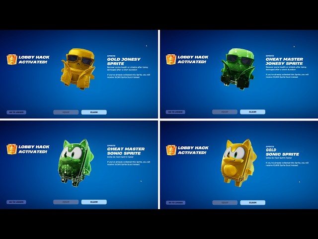 All Lobby Hack Codes in Fortnite (Week 1-2)
