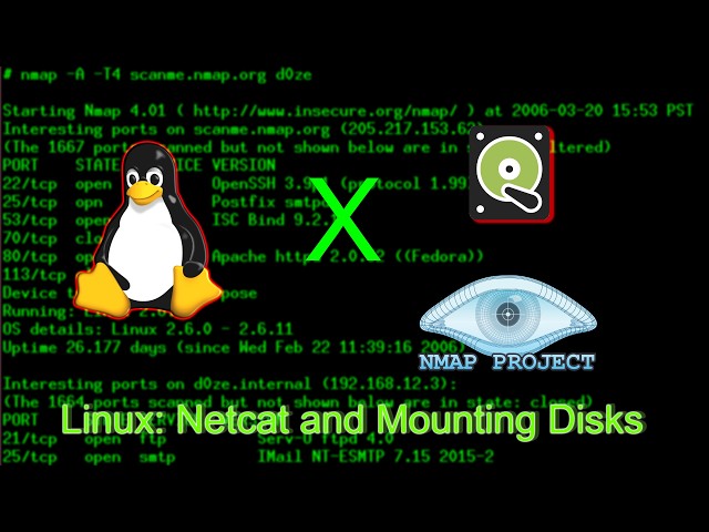 How to Transfer Files with Netcat and Mount Filesystems | Linux Tutorial