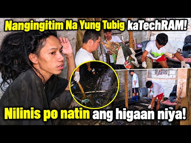 Part 5 Nilinis Na Natin Ang Nangingitim At Napaka Baho Na Ng Tubig Sa Higaan Ni Kuya Gilbert!