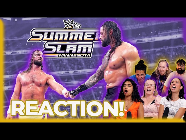 Do we acknowledge? | The Girls react to Seth Rollins vs Roman Reigns at SummerSlam 2026!