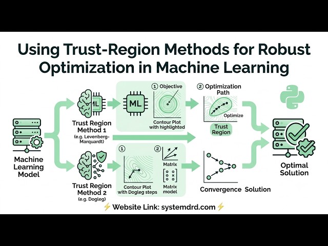 Trust-Region Optimization in Machine Learning: Robust Optimization Algorithms Explained with Python