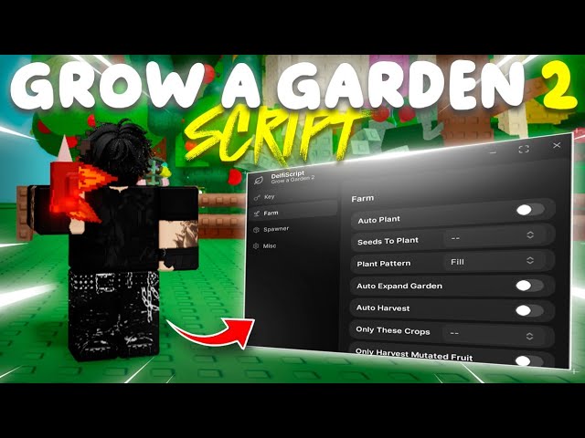 Grow A Garden 2 Script — Auto Farm, Pet Spawner, Infinite Sheckles Coin, Rollback & More! *NO KEY*
