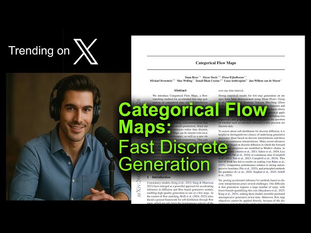 Categorical Flow Maps: Fast Discrete Generation