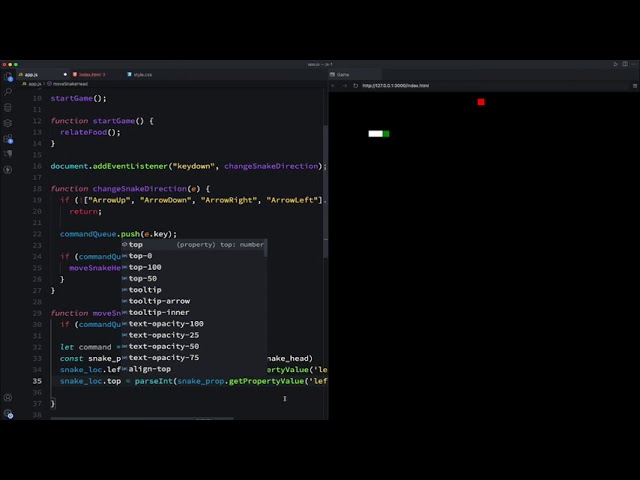 Build a Snake Game with JavaScript： Complete Tutorial for Beginners - no canvas.f244