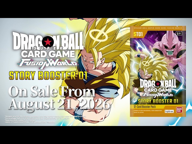 DRAGON BALL SUPER CARD GAME FUSION WORLD STORY BOOSTER 01 [ST01] Official Trailer