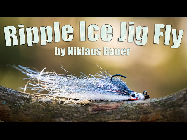 Ripple Ice Jig fly - by Niklaus Bauer