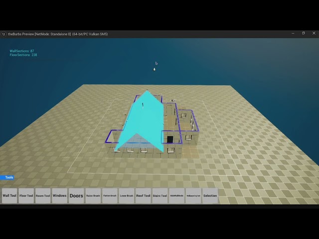 Sims like 3D House Builder Tool - C++ Unreal Engine