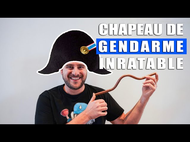 HOW TO make a gendarme hat - ljvs