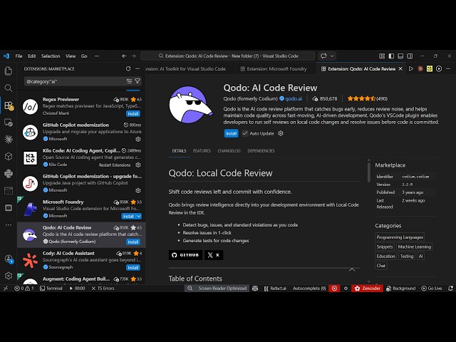 This Qodo or Codium VSCode AI Coding Agent is INSANE Builds & Deploys Full Stack Apps From Prompt
