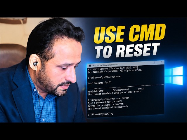 How To Reset Forgotten Password In Windows 10 Without Losing Data | Without Disk