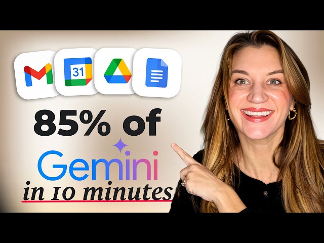 Give me 10 min, and you'll become PRO in Google Gemini (even if you're a BEGINNER)