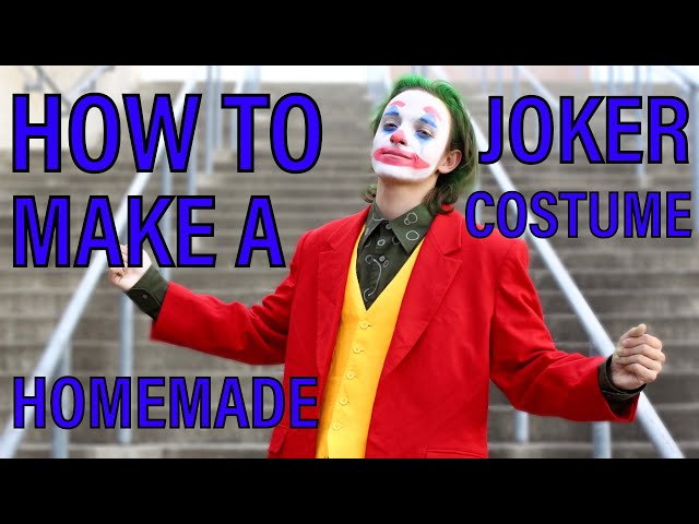 Make a DIY Joker Costume!