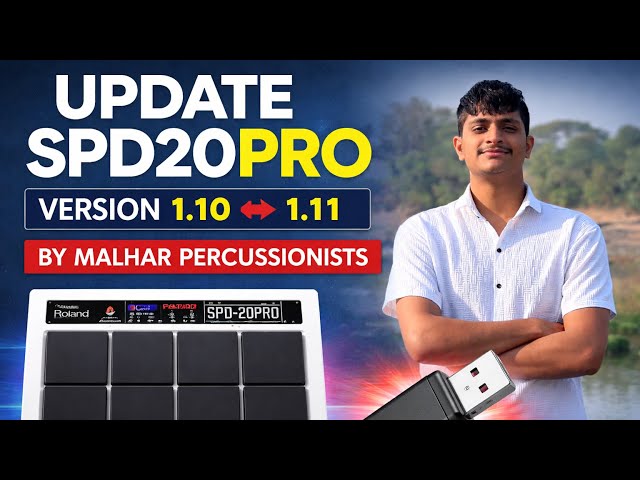 SPD-20 PRO Latest Update 1.11 Update Tutorial | By Malhar Percussionist 👉 #spd20pro 